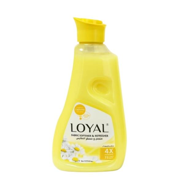Loyal Fabric Softener, Aroma del Sol Yellow - 1500 ml