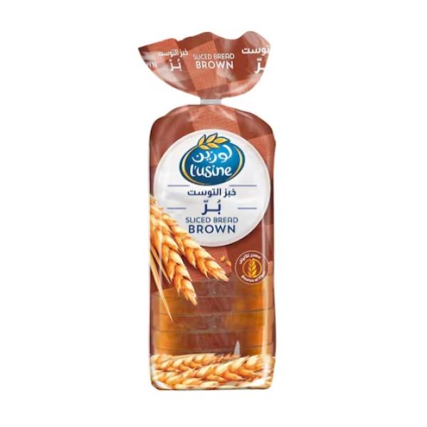 L'Usine Sliced Brown Bread - 600g