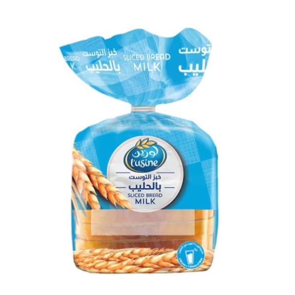 L'Usine Sliced Milk Bread - 275g