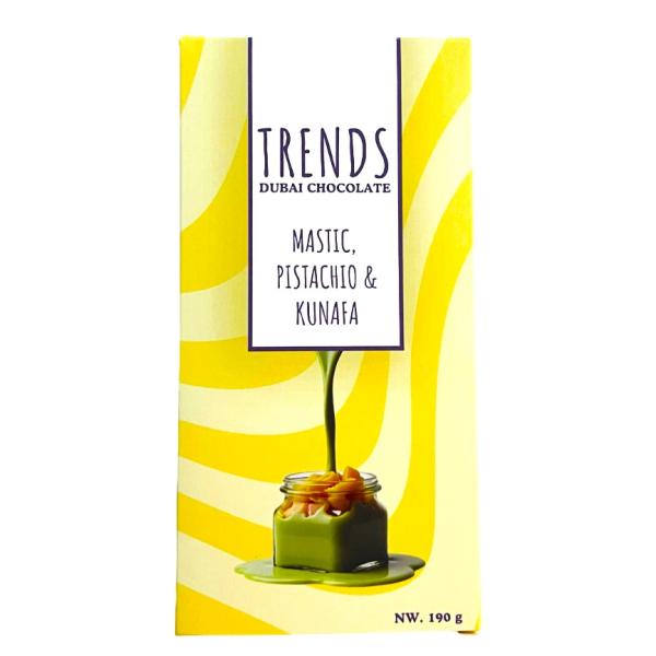 Trends Dubai Chocolate Mastic, Pistachio & Kunafa - 190g