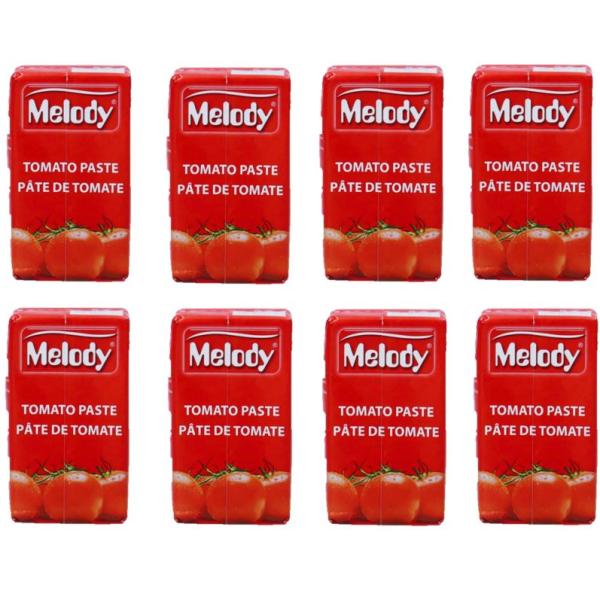 Melody Tomato Paste 22/24, Tetra Pack - 135g