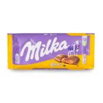 Milka Chocolate with Caramel and Milk Cream - 100g