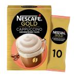 Nescafe Gold Cappuccino Unsweetened, Coffee Mix - 14.2g