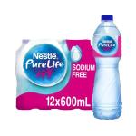 Nestle Pure Life Water - 600 ml x 12