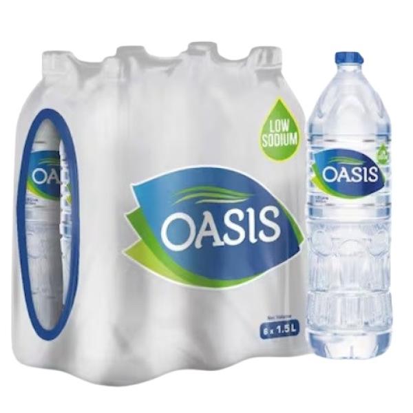 Oasis Low Sodium Drinking Water - 1.5 Liter x 6