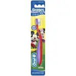 Oral-B Baby Stages 2 Disney Mickey Mouse Manual Toothbrush, 2-4 Years, Extra Soft