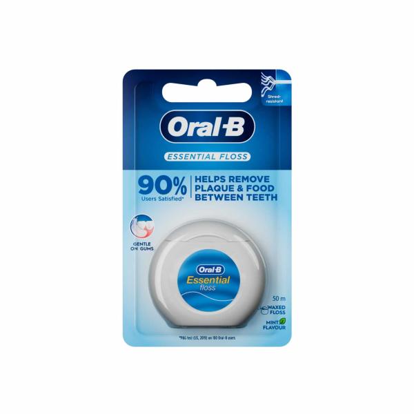 Oral-B Essential Floss Waxed Mint - 50m