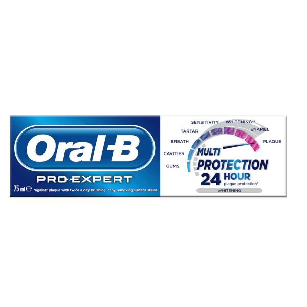 Oral-B Pro-Expert Whitening Toothpaste, Extra Whitening for a Healthy Smile - 75 ml