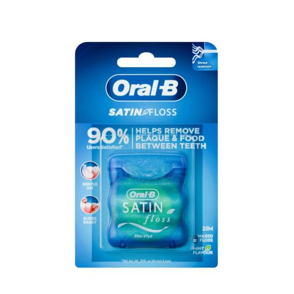 Oral-B Satin Floss Mint - 25m
