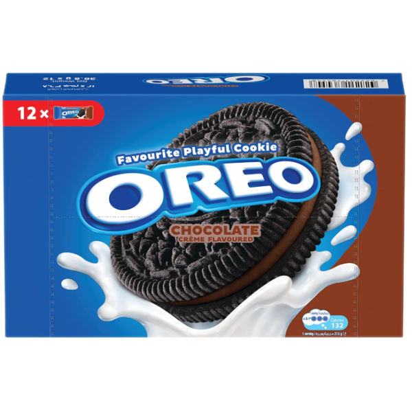 Oreo Chocolate Creme Cookies - 36.8g (Pack of 12)