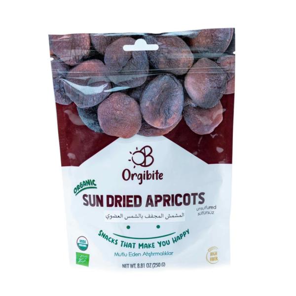 Orgibite Organic Sun Dried Apricot - 250g