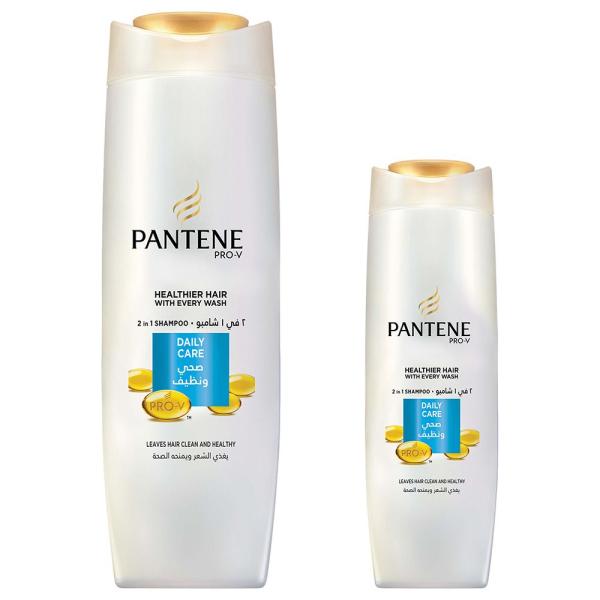 Pantene Pro-V Daily Care Shampoo Pack, 600 ml + 200ml Free