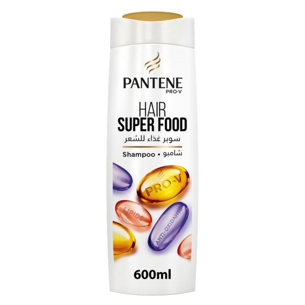 Pantene Pro-V Hair Super Food Shampoo - 600 ml