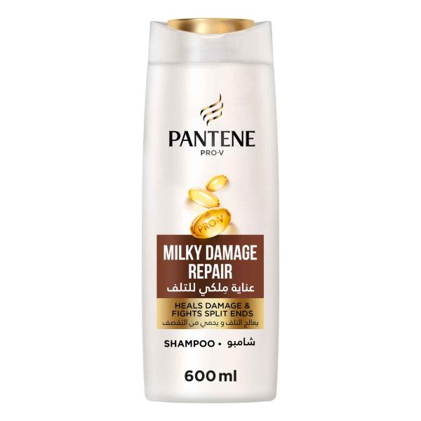 Pantene Pro-V Milky Damage Repair Shampoo - 600 ml