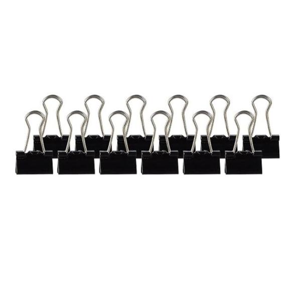 Partner Binder Clips, 15 mm - 12 Pieces
