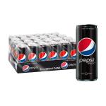 Pepsi Black Zero Sugar, Can - 300 ml