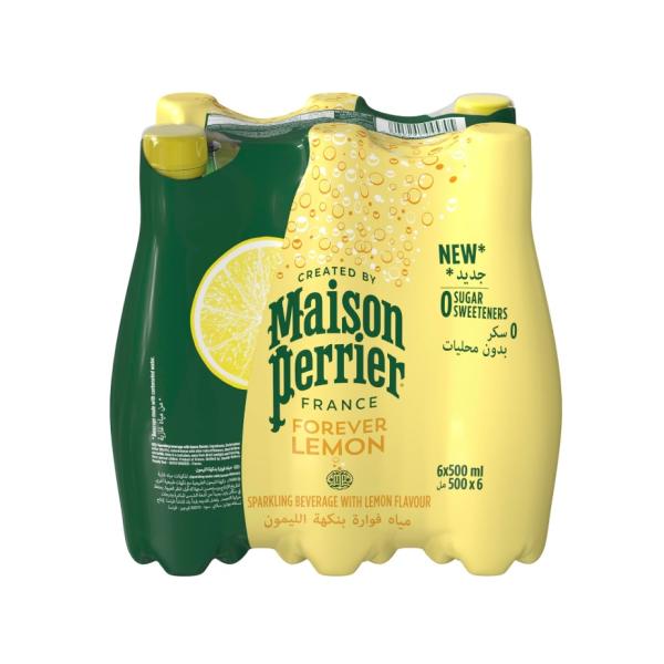 Maison Perrier Lemon Flavor, PET Bottle - 500 ml x 6