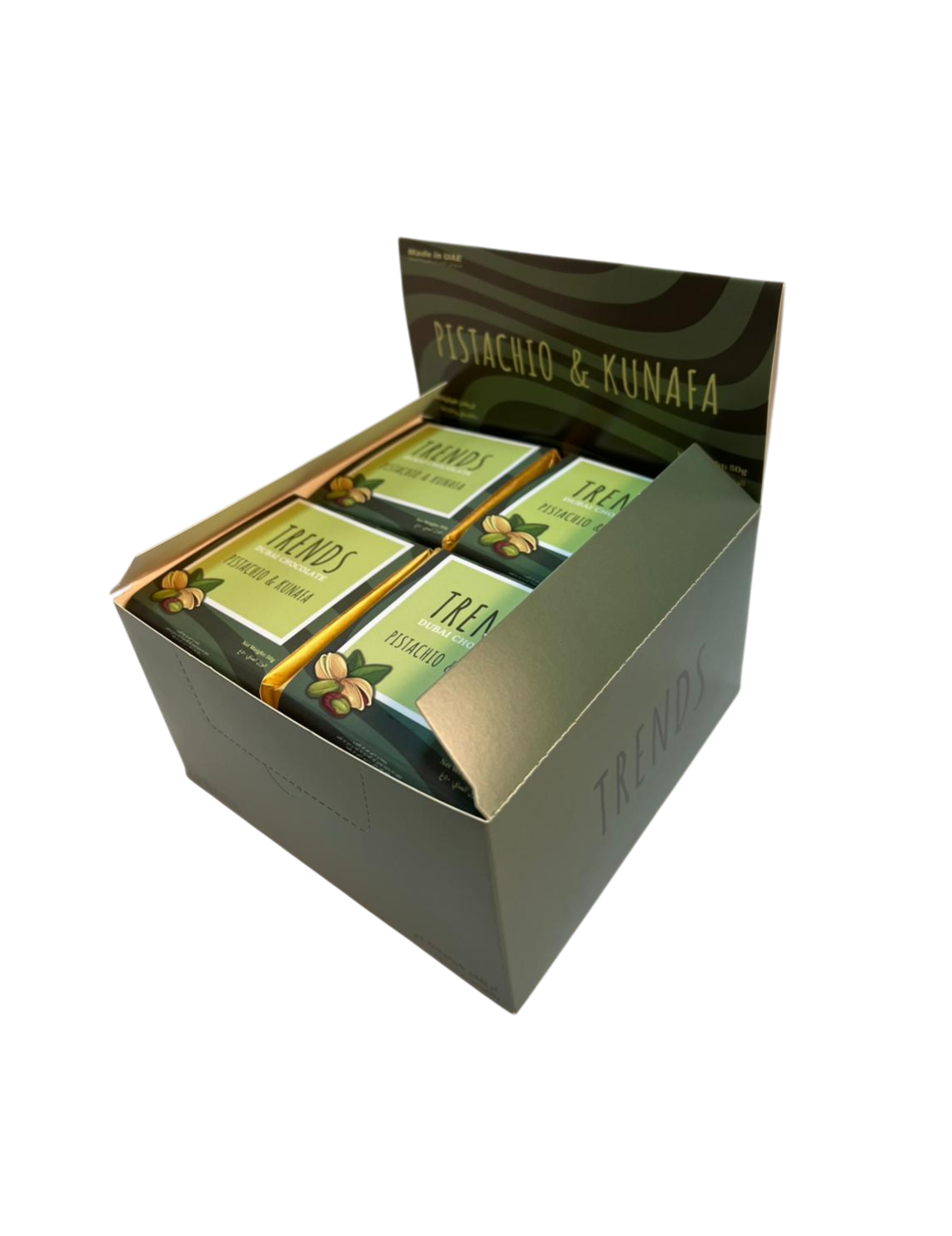 Trends Dubai Chocolate, Pistachio & Kunafa - 50g
