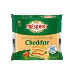 President Cheddar Cheese Slices - 200g