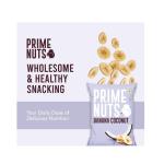 Prime Nuts, Banana Coconut Chips - 50g x 24