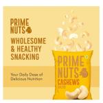 Prime Nuts, Salted Cashew Nuts - 150g x 24