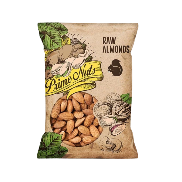 Prime Nuts, Raw Almond - 175g x 24