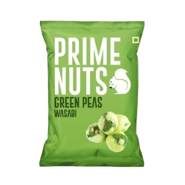 Prime Nuts, Wasabi Green Peas - 125g x 24