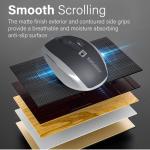 Promate Breeze, Silent Switch Streamlined Wireless Mouse, Black