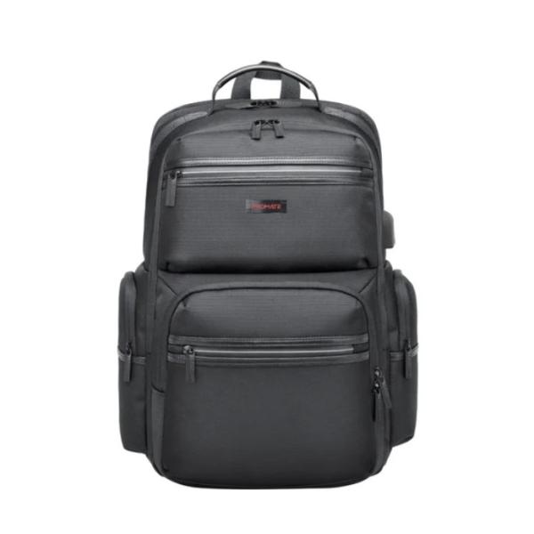 Promate ElitePack-Pro, Heavy Duty Lightweight Backpack for 15.6” Laptops