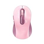 Promate Ken, Dual Mode Wireless Optical Mouse with BT & RF Connectivity, Pink