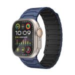 Promate MagBand-MS, Premium Magnetic Silicone Watch Band, Navy Blue