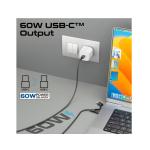 Promate PowerLink-CCi, High Tensile Strength 60W High-Speed Multi-Device Charging Cable, Black