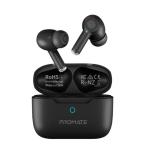 Promate ProPods High-Definition ANC TWS Earphones with intellitouch, Black