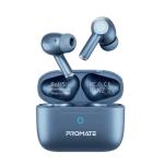 Promate ProPods High-Definition ANC TWS Earphones with intellitouch, Blue