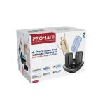 Promate Quatro-10, 4-Piece 10000mAh Power Bank Charging Set with In-Built USB-C and Lightning Cables