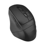 Promate Samit, 2.4GHz Ergonomic 2200 DPI Silent Click Wireless Mouse, Black