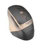 Promate Samit, 2.4GHz Ergonomic 2200 DPI Silent Click Wireless Mouse, Gold