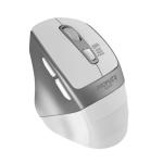 Promate Samit, 2.4GHz Ergonomic 2200 DPI Silent Click Wireless Mouse, White