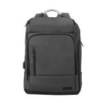 Promate TrekPack-BP, Professional Slim 17.3" Laptop Backpack, Black