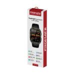 Promate XWatch-S19, ActivLife™ Smartwatch with Wireless BT Calling, Black