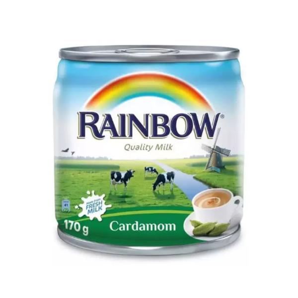 Rainbow Evaporated Milk with Cardamom - 160 ml