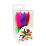 Rainbow Moments Blooming Musical Birthday Candles - Set of 14