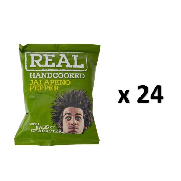 Real Crisps Jalapeno Pepper - 35g