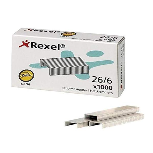 Rexel Staple Pin, 26/6 - Pack of 1000