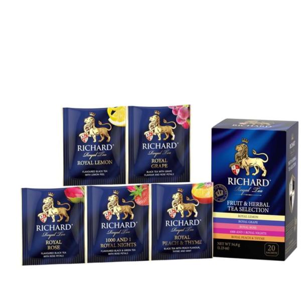 Richard Classic Tea Selection Assortment - 20 sachets