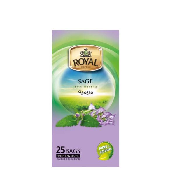 Royal Herbs Sage Tea - 25 Bags