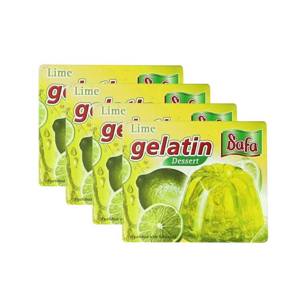 Safa Gelatin, Lime - 75g