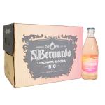San Bernardo Lemonade & Red Rose Drink - 260 ml x 12