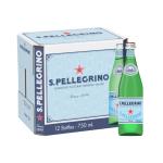 San Pellegrino Sparkling Water, Glass Bottle - 750 ml x 12
