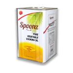 Spoonz Vegetable Oil, Tin - 17 Liter